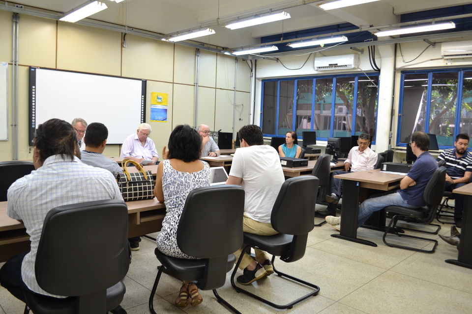 Coordenadores de Cursos participaram de reunião com os avaliadores (Foto: Elini Oliveira/Dicom)