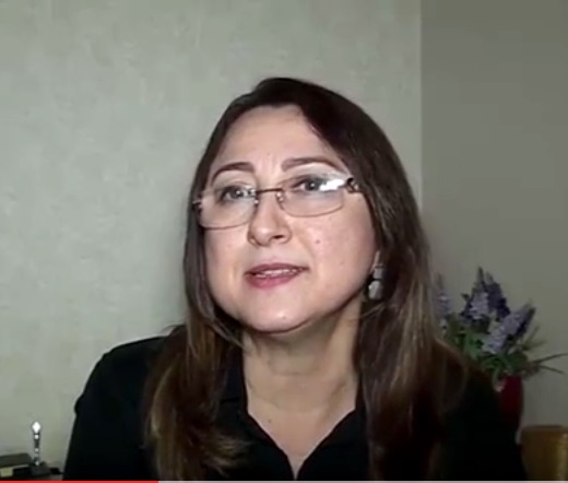 Dirce Betânia Oliveira, acadêmica da pós-graduação em inovação (Foto: Reprodução vídeo)