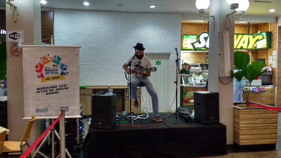 Para Piettro Lamonier, UFT FM está mudando a cena cultural do Estado (Foto: Rádio UFT FM/Divulgação)