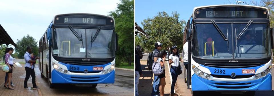 A linha 9, principal transporte público para a UFT, agora é 090.