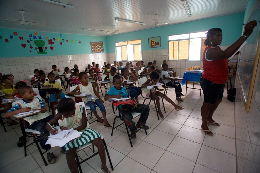 Escola da Terra visa capacitar educadores de escolas rurais e também de comunidades quilombolas (Foto: Geyson Magno / MEC - Divulgação)