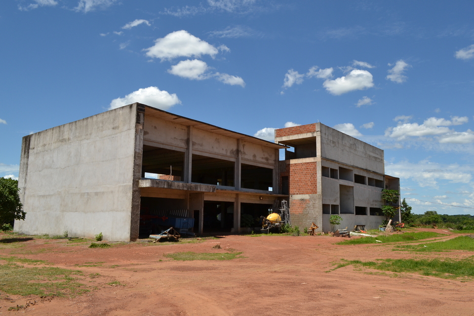 Obra Biblioteca Câmpus Gurupi (Foto: Divulgação)