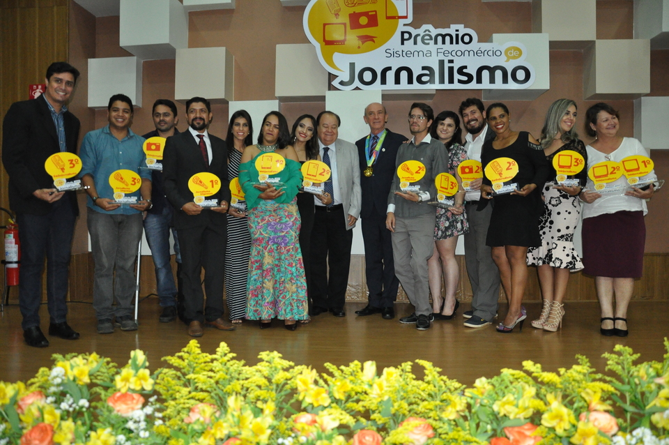 Vencedores do III Prêmio Fecomércio (Foto: Divulgação)