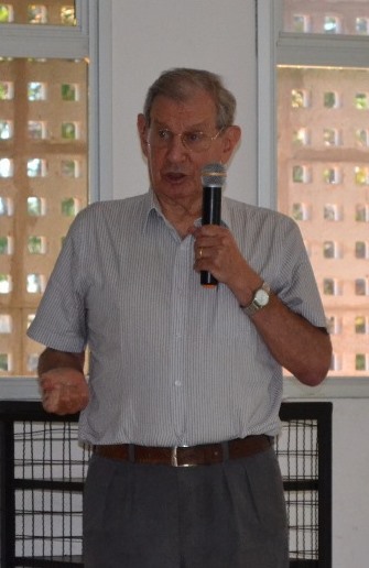 Professor Dr. Sebastião Machado falou de sua carreira acadêmica e da criação dos cursos pelo Brasil (Foto: Valney Valdevino/Divulgação)