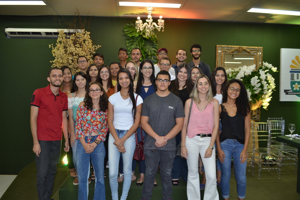 Primeira turma de alunos do curso de Medicina no Câmpus de Araguaína (Foto: Daniel dos Santos/Sucom)