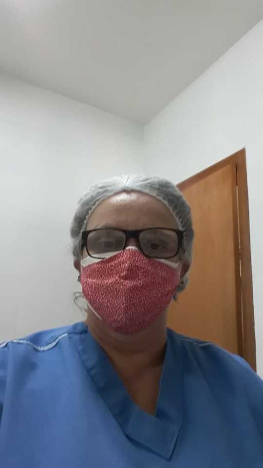 Ana Edith é enfermeira há 24 anos.