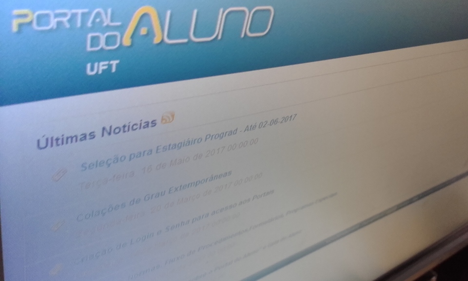 Processo de ajuste é realizado via Portal do Aluno (Foto: Samuel Lima/Dicom)