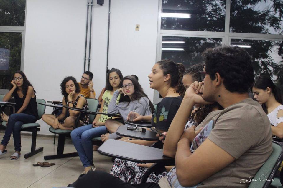 Estudantes durante o Ciclo de Debates (Foto: Divulgação)