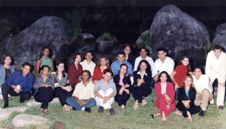 Registro da primeira turma a ingressar no curso, ainda na Unitins, em 1997.