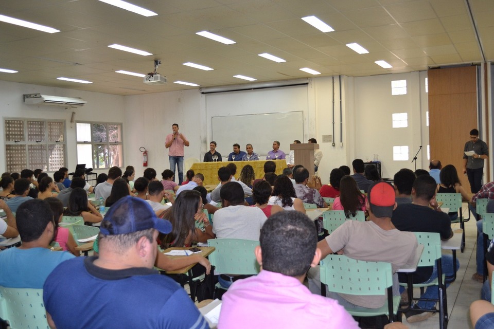 Workshop foi realizado no anfiteatro do Câmpus da UFT em Gurupi (Foto:  Camila Rodrigues de Melo Martins/Divulgação)