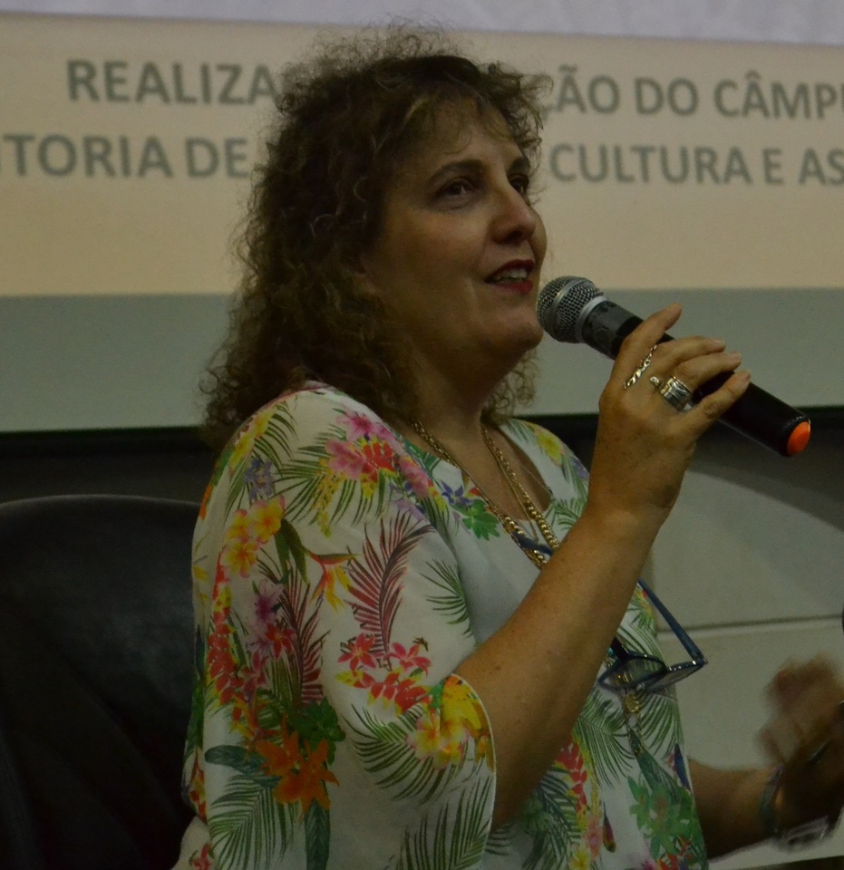 Thérèse falou sobre Gestão Cultural (Foto: Elini Oliveira/Dicom)