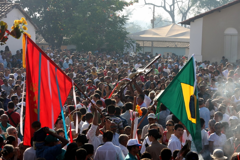 Romaria em Natividade atrai milhares de fiéis a cada ano (Foto: Emerson Silva/Divulgação)