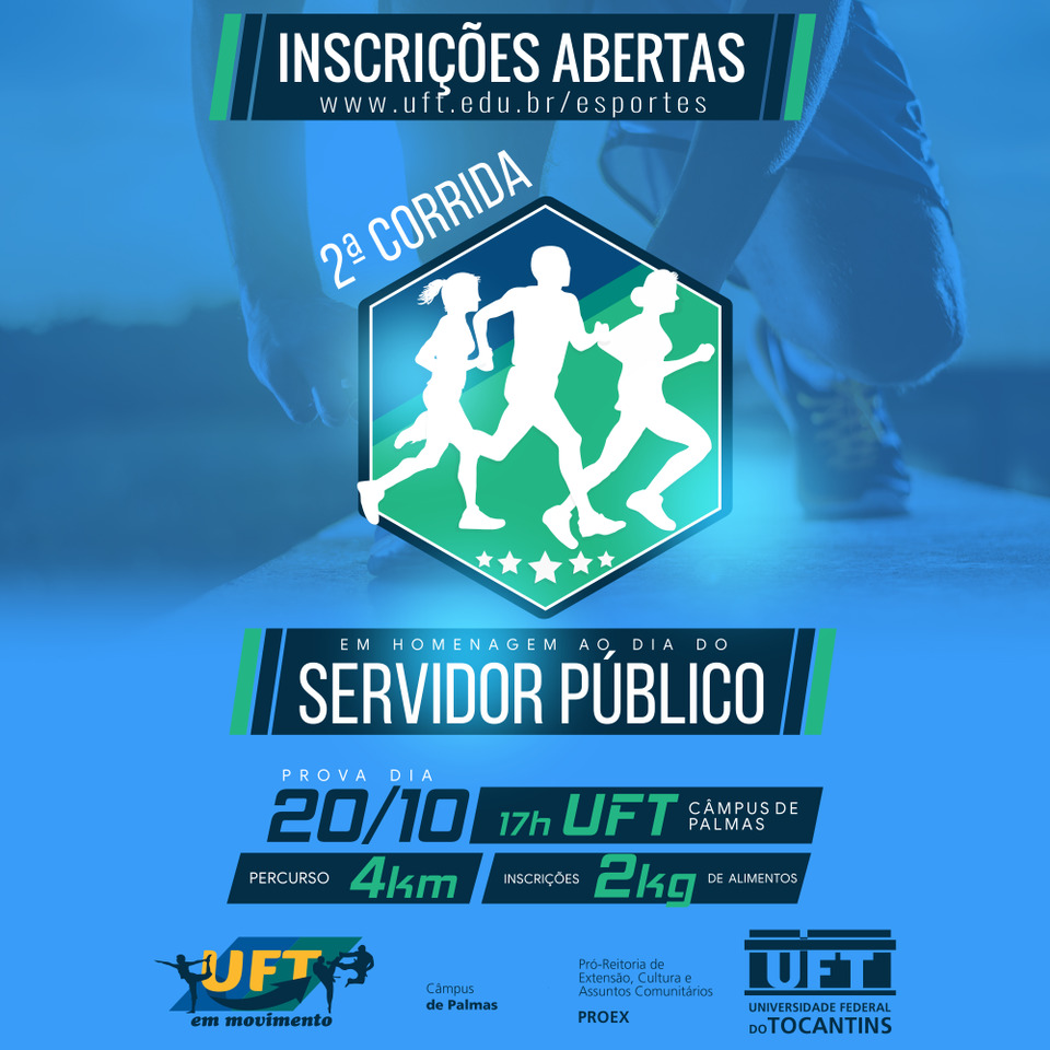 Flyer inscricoes corrida