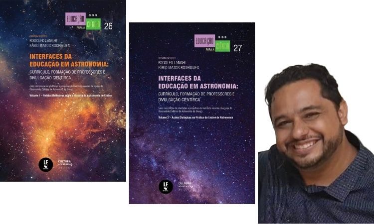 Capa - Livros prof Fabio Rodrigues (Fotos: Divulgação | Montagem: Sucom-UFT)