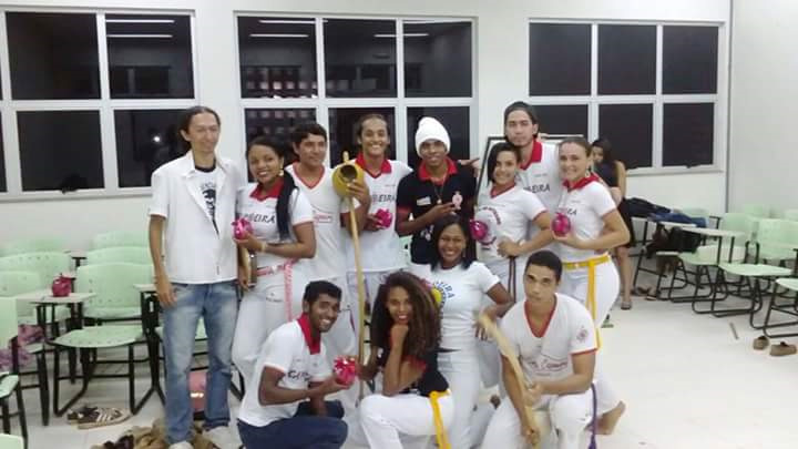 Grupo de capoeira do Câmpus de Araguaina (Foto: Divulgação)
