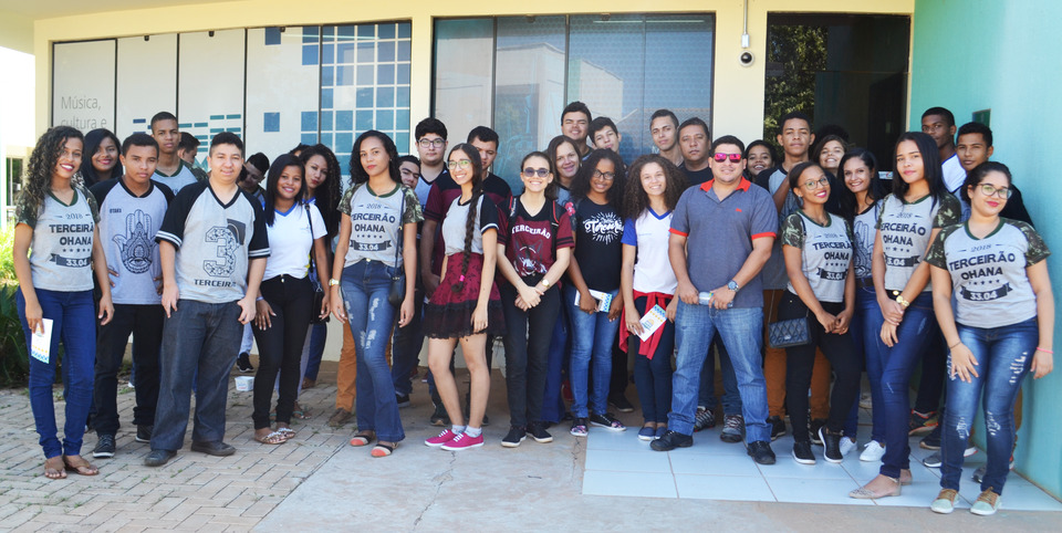 Alunos da escola São José visitam a UFT (Foto: elini.oliveira)