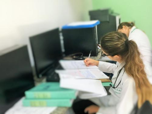 Residentes em atividades no HDT - UFT