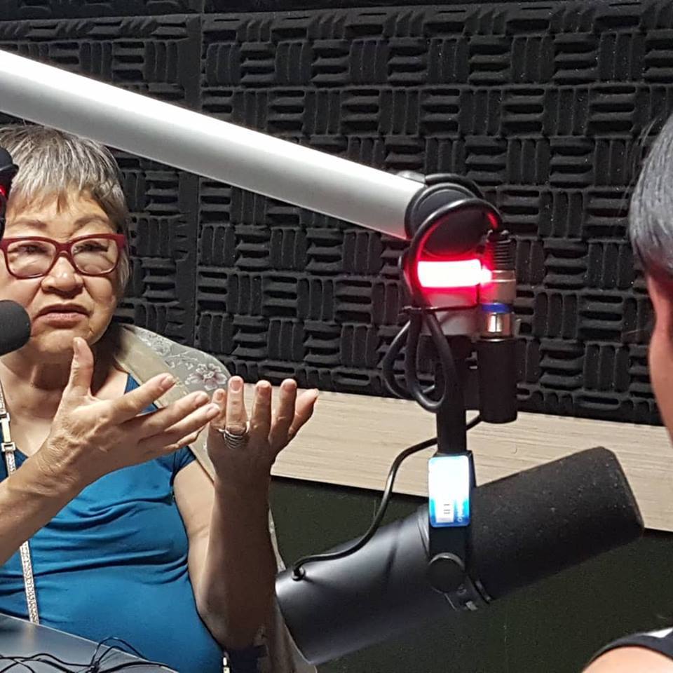 Tizuka Yamasaki em entrevista à UFT FM (Foto: Rafael Motta/UFT FM)