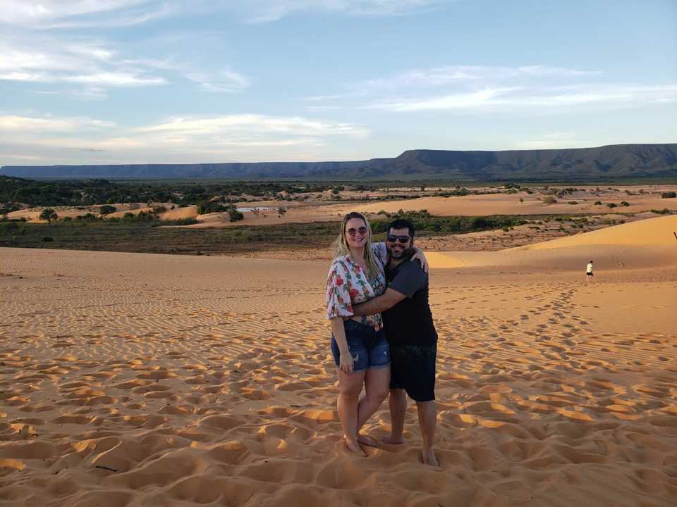 Rogério e Jacqueline se interessaram um pelo outro durante pequenos contatos de trabalho (Foto: Divulgação Arquivo Pessoal)