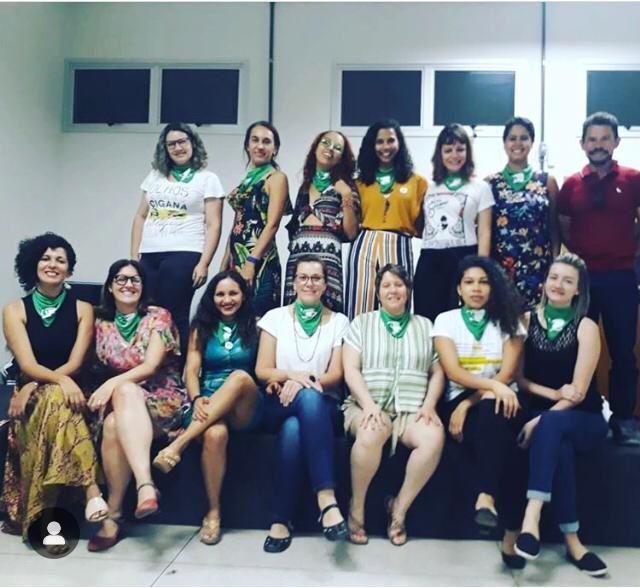 Integrantes do Observatório Feminista da UFT (Foto: Divulgação)