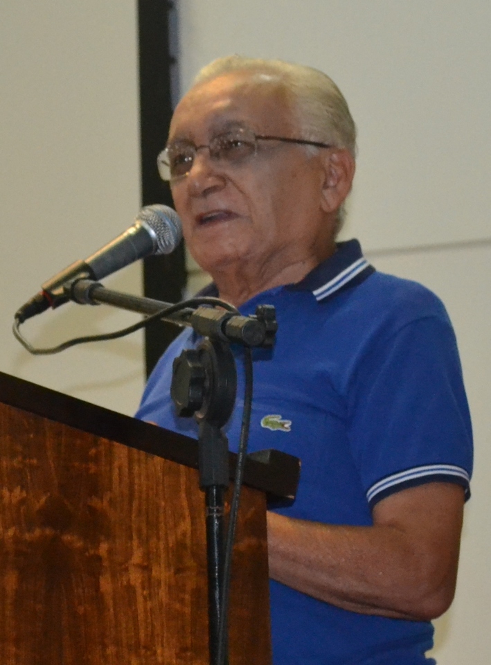 Hilton Japiassu na UFT, em 10 de março de 2014 (Foto: Samuel Lima/AcervoSucom)