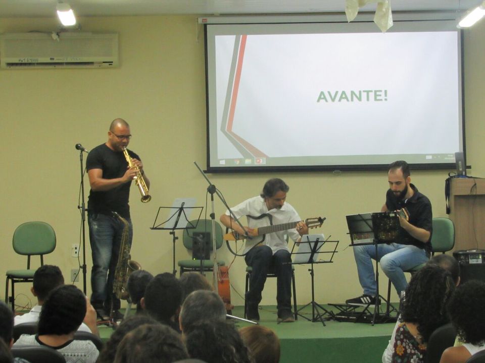 Músicos já deram mostras do repertório em eventos no Câmpus de Tocantinópolis (Foto: Marcelo Militão/Divulgacao)