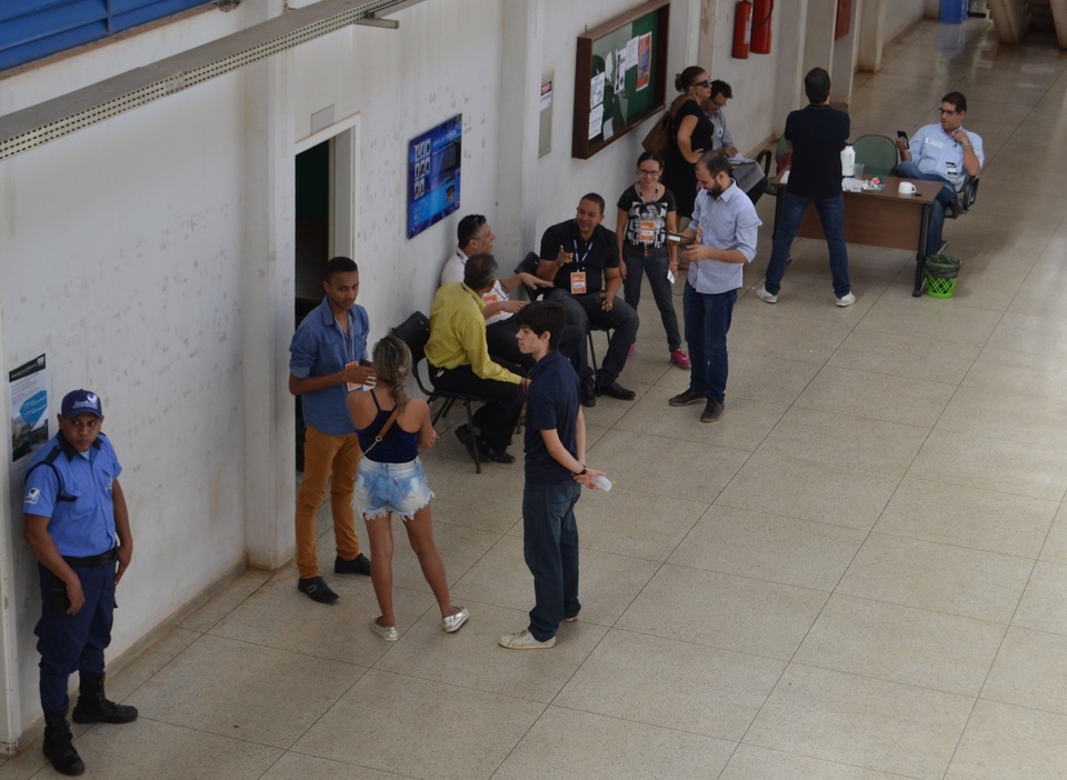 Votação movimentou os sete câmpus durante todo o dia (Foto: Paulo Aires/Dicom)