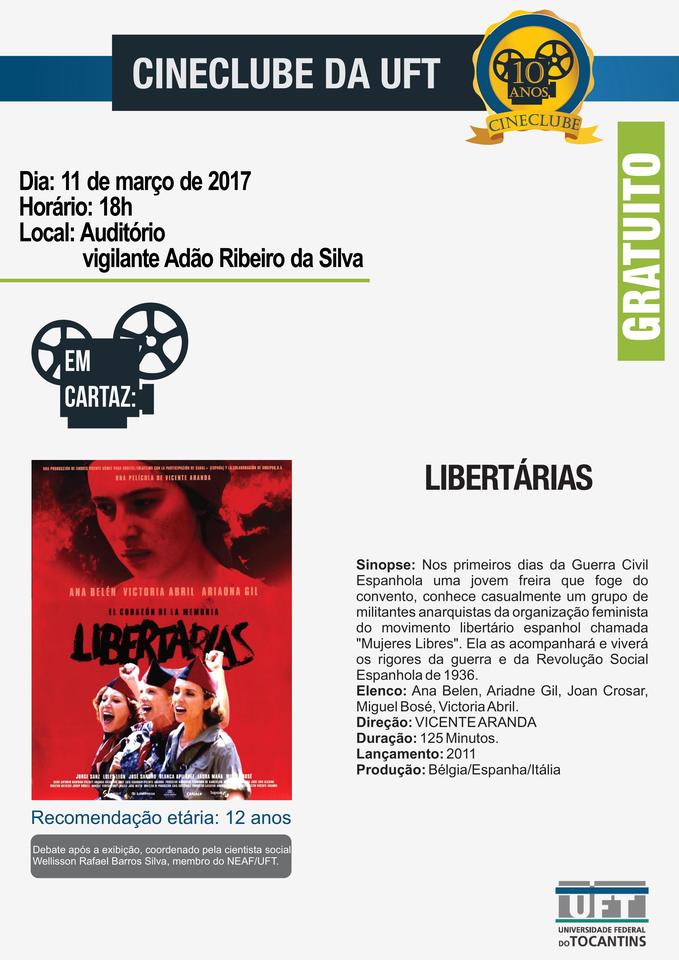 Cineclube de Tocantinópolis Libertárias 