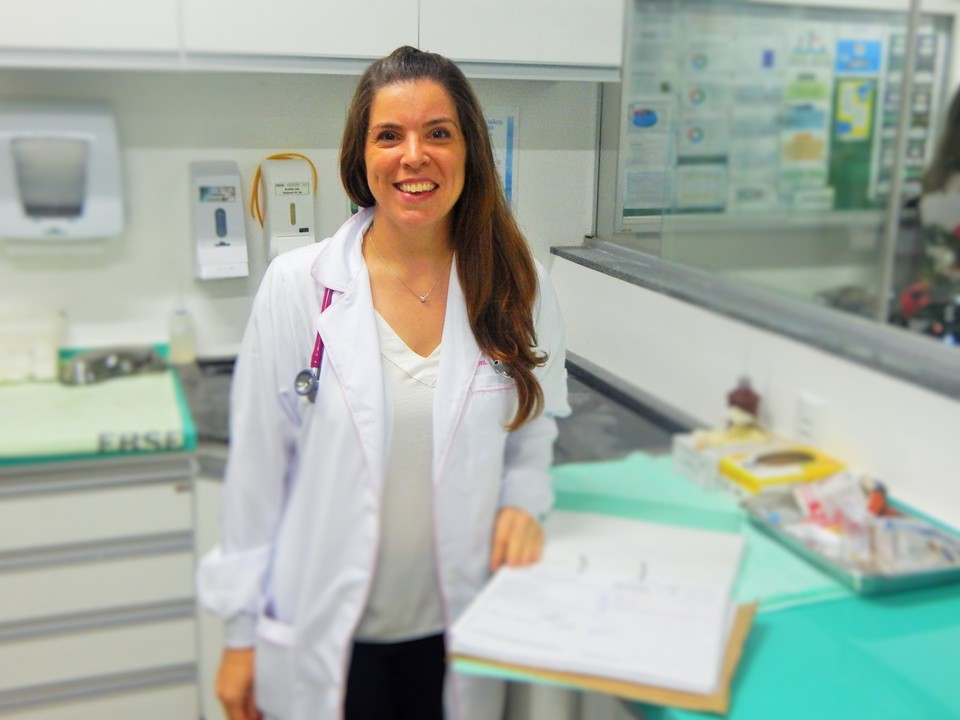 A médica Johanna Crispim está no HDT-UFT desde novembro do ano passado (Foto: Daianni Parreira / HDT-UFT​)
