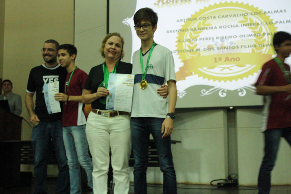 Arthur Costa Carvalho, um dos alunos premiados. Foto_Paulo Teodoro