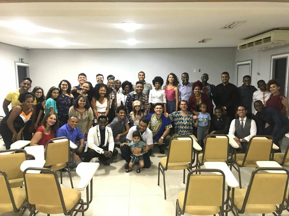 Registro do primeiro encontro para criação da Associação dos Filhos e Amigos da África (Foto: Divulgação Afaa)