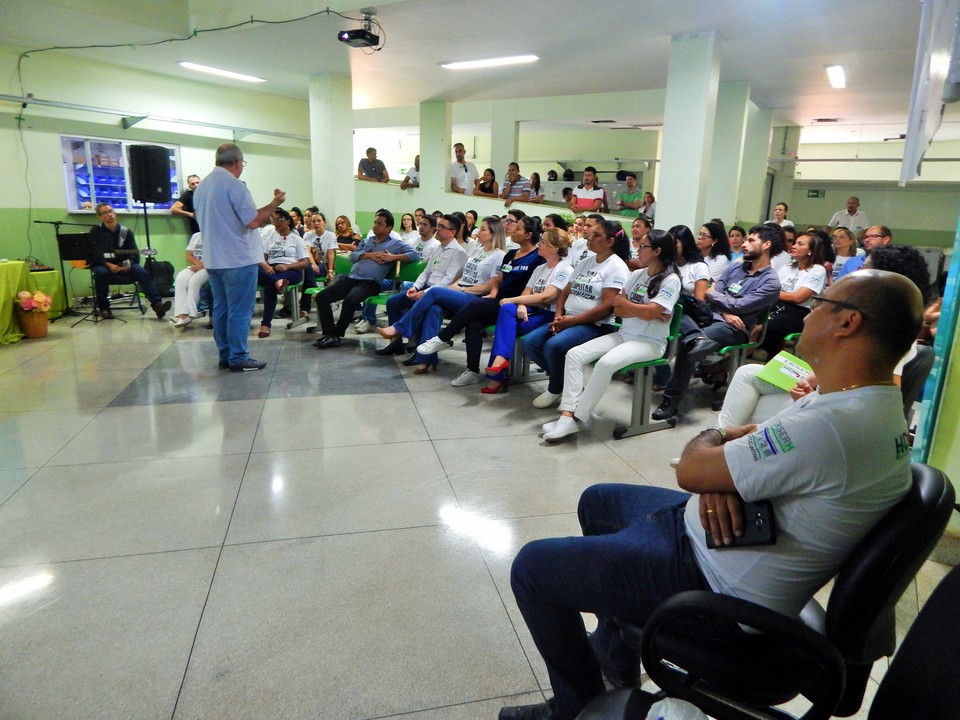 Palestra Motivacional do Diretor Superintendente do Sebrae Tocantins, Omar Hennemann (Foto: Daianni Parreira)