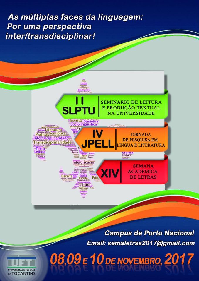Evento do curso de Letras de Porto Nacional