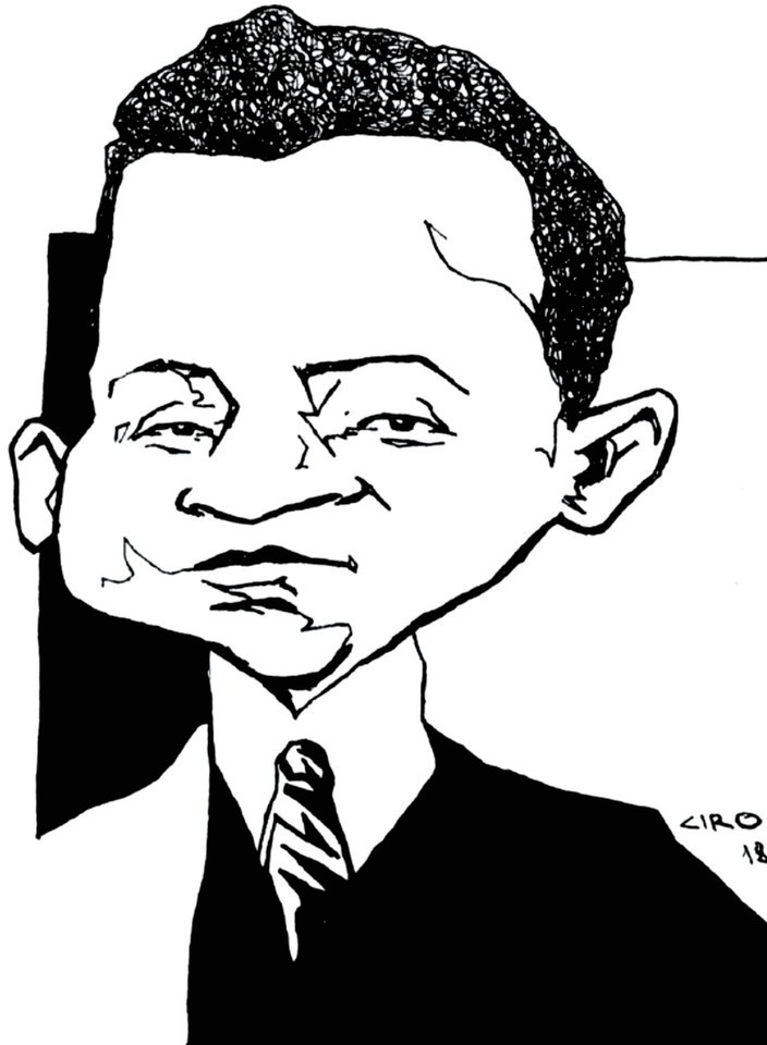 Lima Barreto, por Ciro Gonçalves (Imagem: Divulgação)