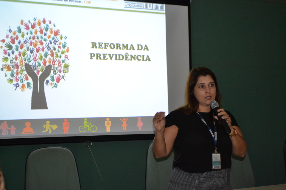 A pró-reitora Érica Lissandra diz que mesma palestra será dada em outros câmpus, com outros temas relevantes (Foto: Samuel Lima/Dicom)