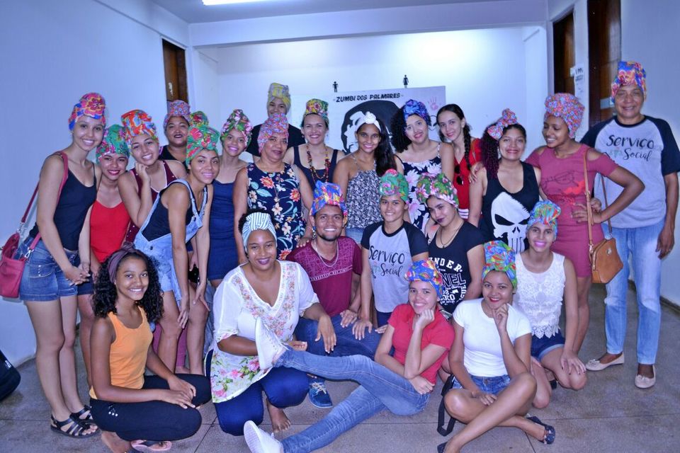 Projeto Encrespa na Semana da Consciência Negra de 2017 em Miracema