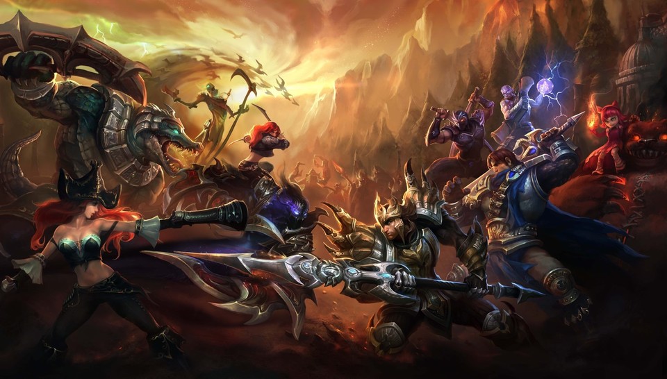 Game Online League of Legends (fonte - Riot Games)