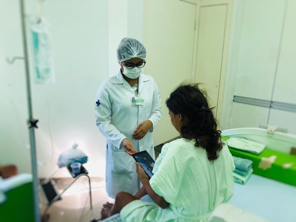 Visitas virtuais (Foto: Divulgação HDT-UFT)