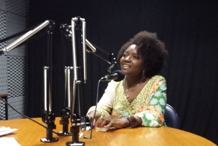 Rosane Borges na Rádio USP-FM-2 - (Foto: João Carlos Megale/Divulgação)