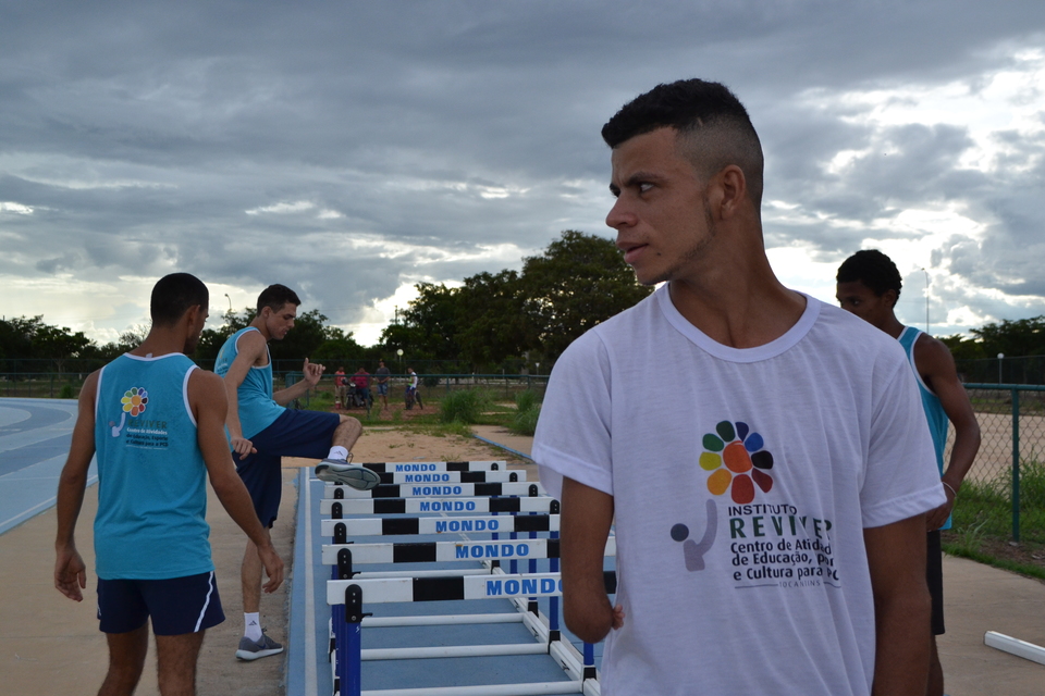 Ilquias Lopes é um dos paratletas que vão poder utilizar o Complexo em Palmas (Foto: Vinícius Venâncio / Dicom)
