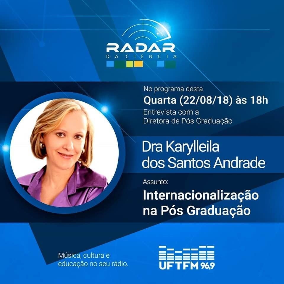 Karylleila é diretora de pós-graduação da UFT (Foto: Divulgação)