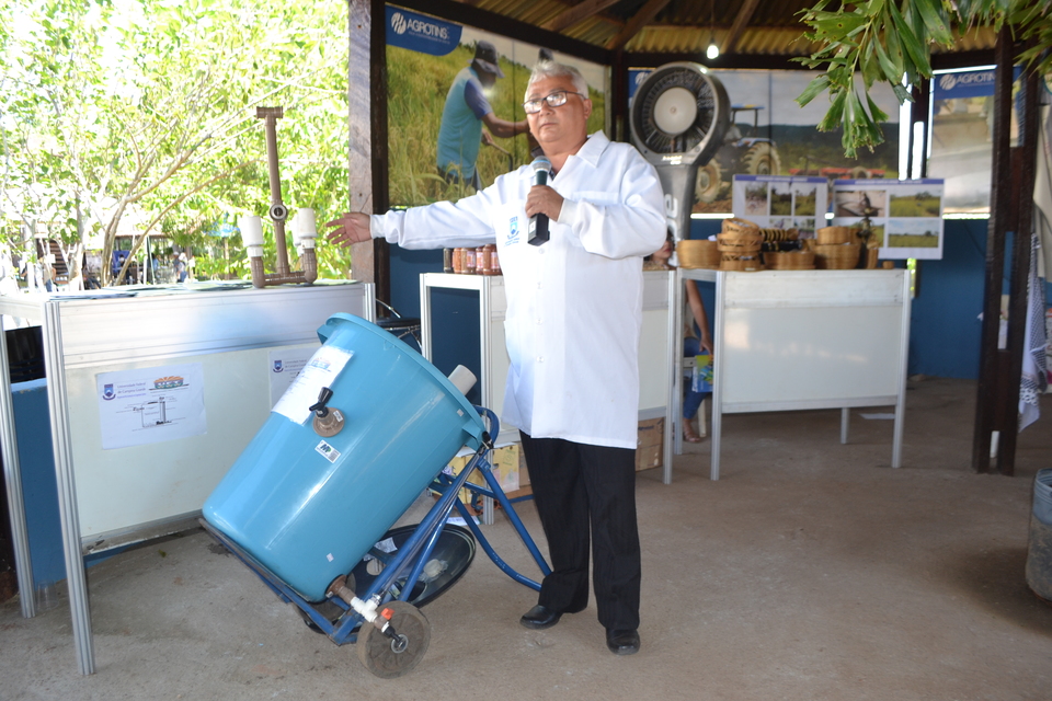 Sistema foi desenvolvido a partir da tese de doutorado do químico sanitarista Sousa (Foto: Dili Donald/Dicom)