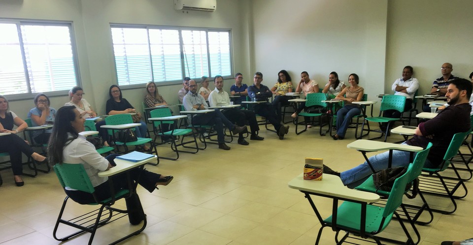 Profissionais debatem sobre novas diretrizes estratégicas para o HDT-UFT (Foto: Paulo Silva / Divulgação)