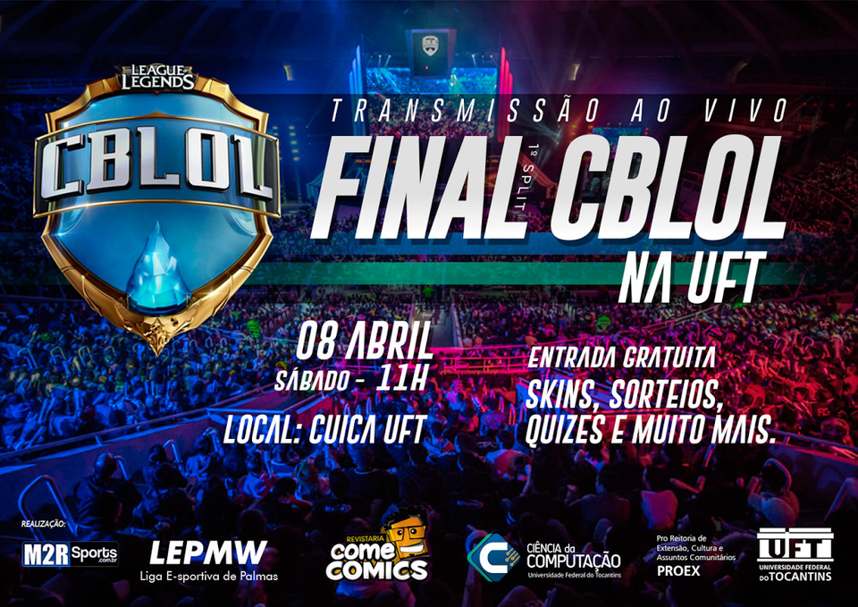 Cartaz CBLoL (Foto: Divulgação Proex)