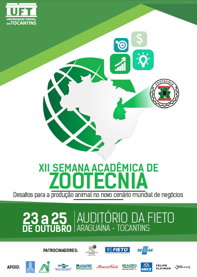 Banner da XII Semana Acadêmica de Zootecnia