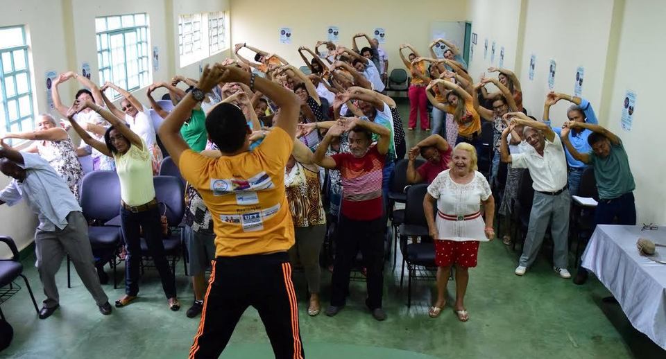 Projeto de Extensão Atividade Física e Cognição no Câmpus de Tocantinópolis (Foto: Dirceu Leno/Divulgação)