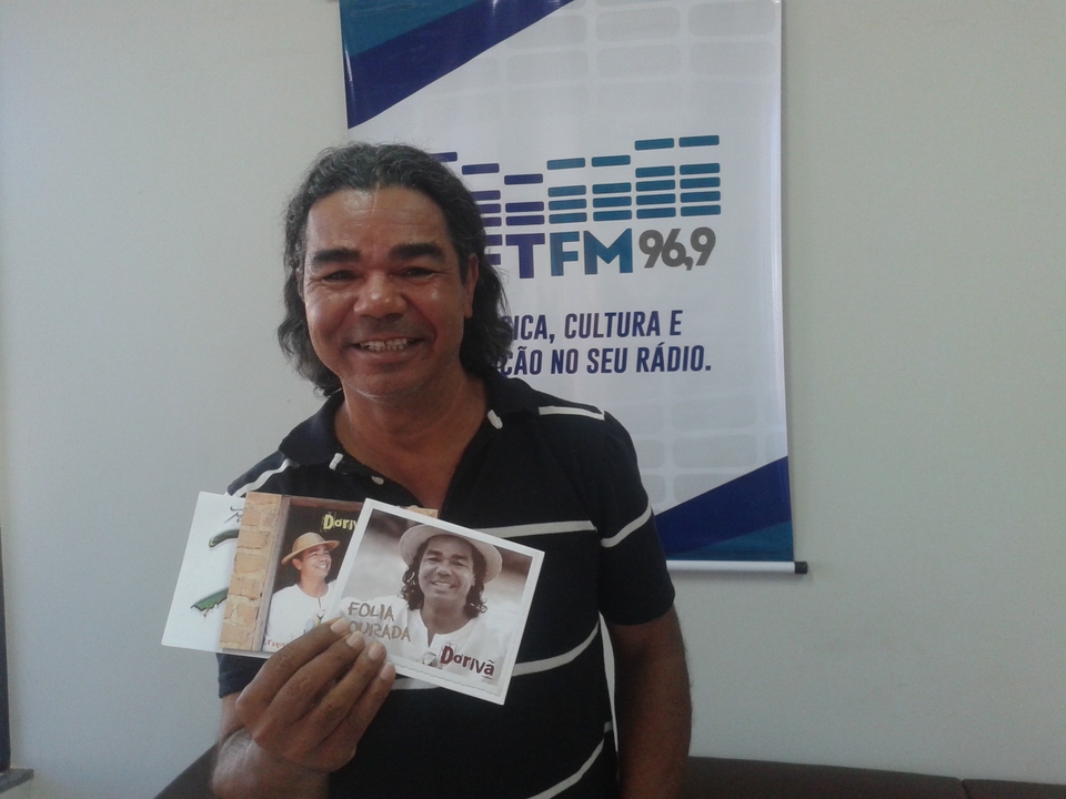 O músico tocantinense Dorivã prestigiou o evento de comemoração do aniversário da Rádio UFT FM (Foto Thom Müller/UFT FM)