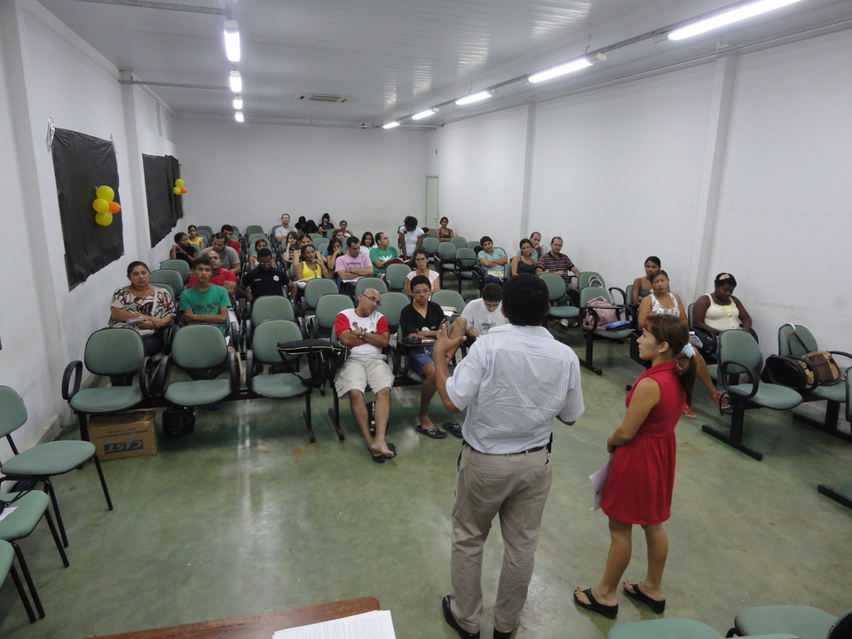 Após cada filme há sempre o debate sobre a temática abordada (Foto: Acervo Dicom - 2013)
