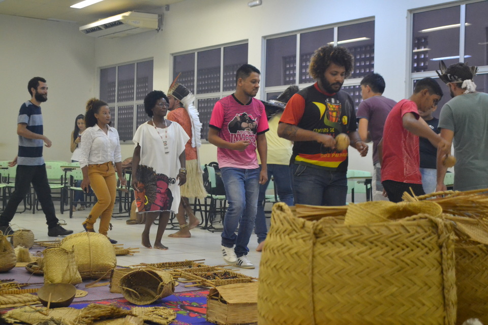 Calourada Indigena e Quilombola (Foto: Gihane Scaravonatti/Sucom)