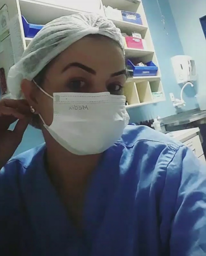 Juliana é enfermeira há 22 anos.